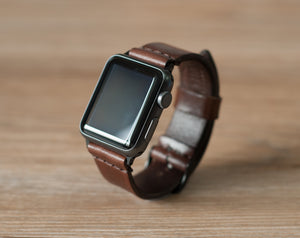 Handmade Apple Watch Band | Walnut
