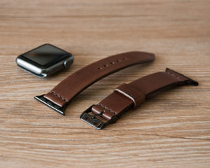 Handmade Apple Watch Band | Walnut