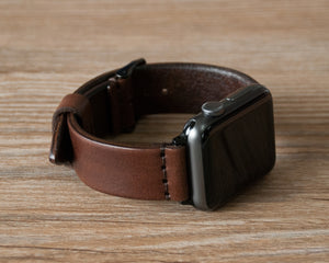 Handmade Apple Watch Band | Walnut
