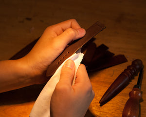 Handmade Apple Watch Band | Walnut