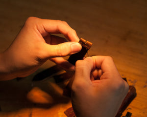 Handmade Apple Watch Band | Walnut