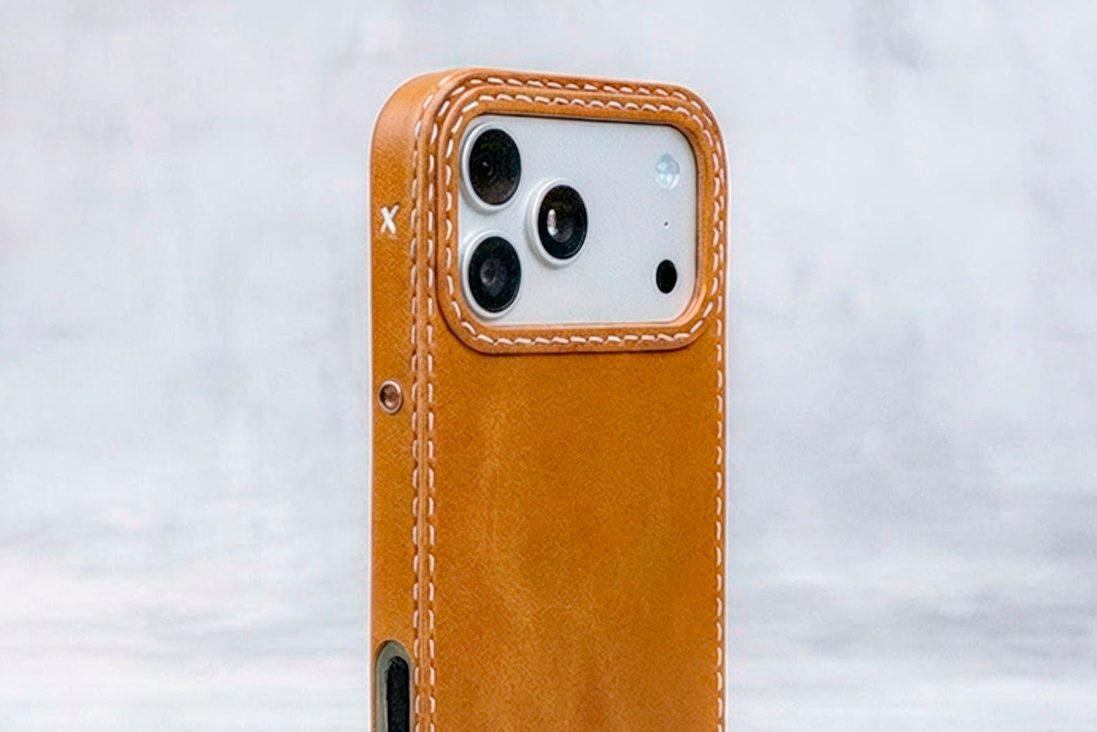 iPhone Leather Case | Handmade | Oil Waxed Leather | Honey