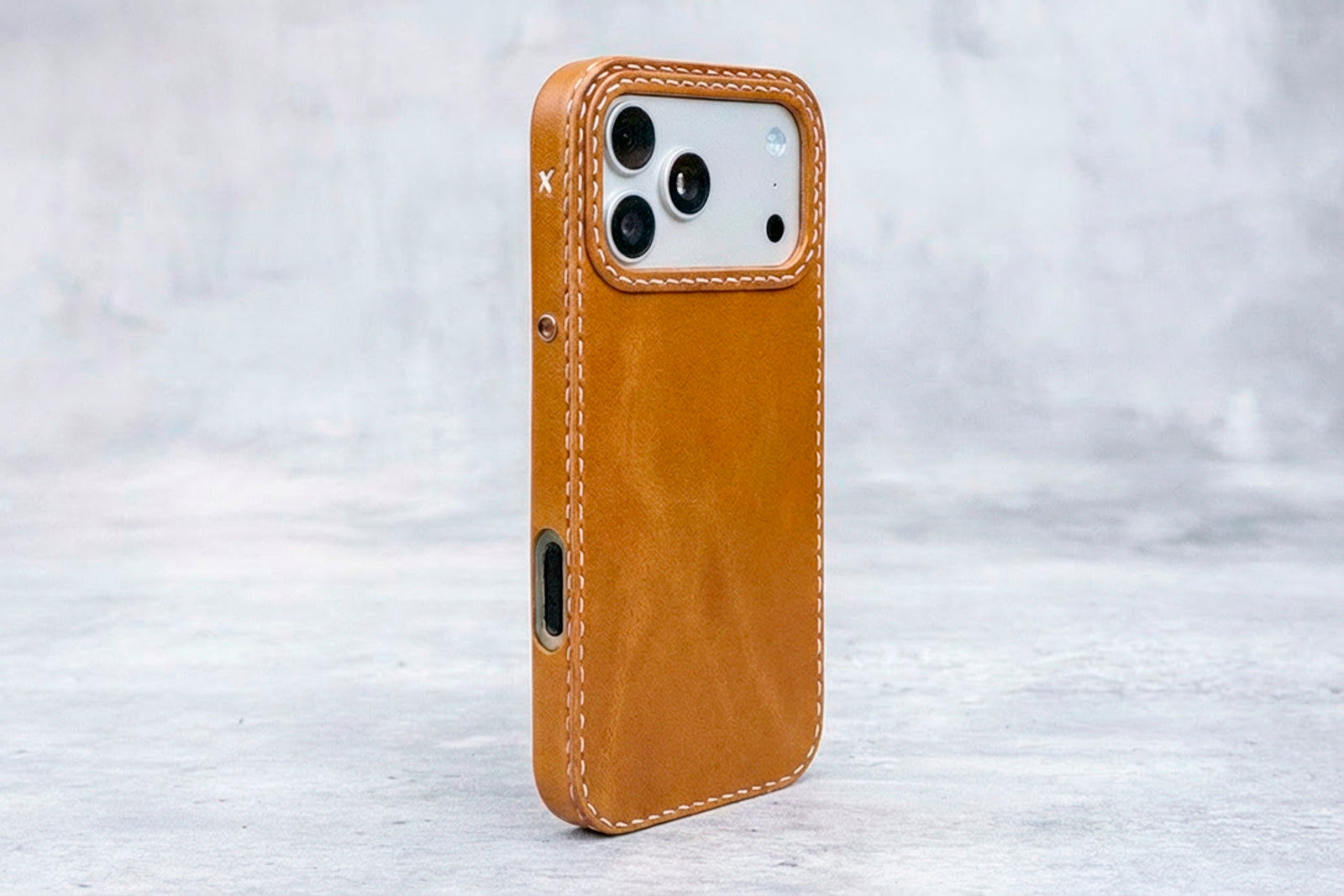 iPhone Leather Case | Handmade | Oil Waxed Leather | Honey