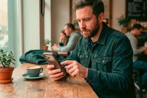 iPhone Leather Case | Handmade | Oil Waxed Leather | Walnut