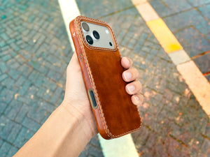 Handmade Leather iPhone Case | Ember